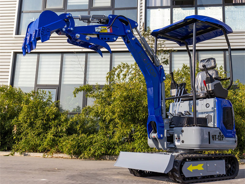 小型挖掘機外觀設計對施工的影響